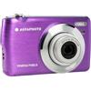 Agfa Fotocamera Digitale 18Mp con Zoom Ottico 8X colore Viola - MFDAGFDC8200VIO