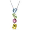 SWAROVSKI PENDENTE GEMA MULTICOLORE, PLACCATURA RODIO 5692421