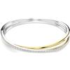 SWAROVSKI BRACCIALE RIGIDO HYPERBOLA, MIX DI FINITURE M - 17.3 cm