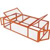 tectake® Conigliera da Esterno, 4 Porte, con Facile Accesso, Utilizzabile a Se Stante, Recinto Per Conigli, Gabbia Esterno, Casetta, Recinto Piccoli Animali - Marrone