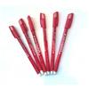 Tratto [6 Pack] Cancellik Penna a Sfera con Inchiostro Cancellabile, 1 mm, confezionato x 6, Colori a Scelta, Blu, Nero, Rosso e Multicolori (Rosso)