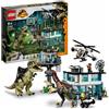 Lego Gioco di Costruzione + Personaggi Lego Jurassic World Attack