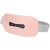 ciciglow Cuscinetto Riscaldante Mestruale, Cintura in Vita Riscaldante USB per Alleviare il Dolore Lombare con 3 Livelli di Calore e 3 Modalità di Massaggio, Sollievo Dal Dolore Alla Schiena o Alla(rosa)