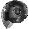 HJC Helmets Casco moto HJC i40 SEMI MAT Nero / SEMI FLAT BLACK, Nero, XS