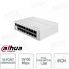 Dahua SF1016L - Switch Unmanaged Desktop - 16 Porte - Dahua