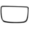 HLQXHM Adesivo decorativo per interruttore della lampada del cruscotto dell'auto per Audi A6 C7 2012 - 2018 strisce colorate in fibra di carbonio (colore: nero fibra di carbonio)