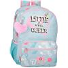 Enso Little urban queen Zaino scolastico Zaino per bambini realizzato in poliestere, spallacci larghi e regolabili che si adattano, tasca frontale