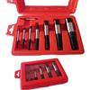 topolenashop Set 8 Estrattori per Viti Spezzate | Estrattore Conico per Bulloni e Prigionieri | Kit Professionale per Viti Danneggiate Tubi Tubazioni | Acciaio Resistente, Uso Manuale o Elettrico