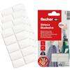 Fischer NTJH DOUBLEBOND STRIPS, Strisce Biadesive Pre-Tagliate, Fino a 2,5kg Per Striscia, Per Fissare Cornici, Targhe, Poster, Rotolo da 40 Strisce 22x36 mm