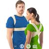 aHeal Correttore posturale bustino spalle schiena uomo e donna | Fascia posturale spalle e schiena | Raddrizza schiena e spalle | Reggispalle posturale uomo e donna | Correttore di postura | Taglia 2 Pelle