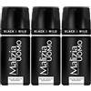 FEI FAN 3x Deodorante Uomo, Profumo D'Intesa BLACK & WILD 150ml