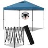 Laneetal Gazebo 3x3 Pieghevole Impermeabile, Pergolato da Giardino, Gazebo da Esterni, Protezione dal Sole, per Feste e Campeggio, Borsa per il Trasporto,blu