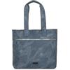 COMIX Special - Tote Bag, con Tasca Imbottita per PC o Tablet, Tasca Frontale con Zip, Doppio Manico, per Lavoro e Tempo Libero, 38 x 35H x 15 cm, Blu