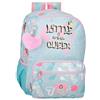 Enso Little urban queen Zaino scolastico Zaino per bambini realizzato in poliestere, spallacci larghi e regolabili che si adattano, tasca frontale