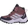 adidas Terrex AX4R Mid Rain.RDY Hiking Shoes, Scarpe Medie Non da Calcio Unisex-Adulto, Olive Strata/Wonder Beige/Orange, 38 2/3 EU