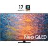 Samsung Series 9 TV QE55QN95CATXZT Neo QLED 4K, Smart TV 55" Processore Neural Quantum 4K, Dolby Atmos e OTS+, Slate Black 2023