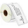 BETCKEY - 1 Grande Rotolo 99014 Etichette Compatibile con DYMO S0722430, 54mm x 101mm, 240 Etichette per Spedizioni Grandi Utilizzo per LabelWriter 450 4XL NON per 550 o 5XL