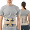 aHeal Fascia lombare supporto schiena | Fascia elastica lombare per donna e uomo | Busto ortopedico lombare | Fascia schiena lombare ortopedica | Fascia lombare donna | Taglia 4 Pelle