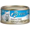 Professional Pets Pollo e Tonno 70g umido gatto 70g