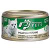 Professional Pets Pollo e Verdure 70g umido gatto 24 x 70g