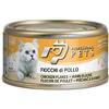Professional Pets Fiocchi di pollo 70g umido gatto 24 x 70g