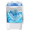 HUANGEDQ Lavatrice Portatile E Mini Lavascarpe Elettrica, Lavatrice Automatica da 5,0 Kg Capacità di Lavaggio di 2-4 Paia di Scarpe, per Dormitorio Appartamento