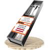 Blum AMBIA-LINE - Cornice per cassetti da cucina, larghezza 100 mm, lunghezza 472 mm, altezza 50 mm, con divisore, nero carbonio opaco, 1 pezzo, organizer da cucina