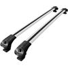 acpar Compatibile con Dacia Duster (HS) Post-Facelift 2014-2017 Ace-1 Barre Tetto Portapacchi Auto Barre Portatutto Grigo Alluminio 2 Barre