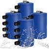MRWiZMS Zavorre ad Acqua per Gazebo, Portatili,PVC Impermeabile Sacchi Pesi Gazebo, Borsa per Pesi per Tenda per Tettoia per Ombrellone da Giardino,Confezione da 4 Pezzi, Blu