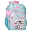 Enso Little urban queen Zaino scolastico Zaino per bambini realizzato in poliestere, spallacci larghi e regolabili che si adattano, tasca frontale