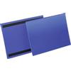 Durable 174507 - Tasche con Bande Magnetiche, 311 x 225 mm (L x H), Confezione da 50 Pezzi, Blu