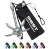 Best Marine and Outdoors Best Marine Accessori di Ancoraggio per Kayak per Kayak da Pesca, Canoa, Jet Ski, Paddle Pad SUP, Piccole imbarcazioni e Kit di Trolley. 1.6KG Ancoraggi per Barche Pieghevoli con Corda Marina 12M.