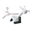 GASFRIGO - Ventilatore vortice da soffitto con luce e telecomando. Kit composto da: 61751 NORDIK EVOLUTION R 120/48" + 22386 TELENORDIK 5TR + 22414 EVOLUTION LIGHT KIT ES