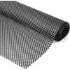 KAHEIGN Tappetino Antiscivolo Multiuso, 50CM x 200CM Tappetino Antiscivolo in PVC per Moquette Tappetinos per Cuscino da Pavimento Impermeabile per Casa Ufficio Automobili Cucina Bagno (Nero)