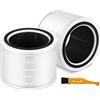 getalong 2 filtri HEPA di ricambio 3 in 1 compatibili con i purificatori d'aria Levoit Core 200s, numero di parte Core 200S-RF