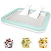 climafusion Macchina per il Gelato, Gelateria Con 2 Spatole, 26 x 21cm Macchine per gelato Soft Yogurt, gelato fatto in casa fai da te, Macchina Gelato Casa (Verde, One Size)