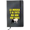 ALL YOU CAN TEE Il Musicologo, Notebook La Musica