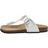 Geox D Brionia K, Infradito, Argento, 40 EU