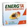 ANGELINI Energya Difesa Immunitaria, Integratore Alimentare con Papaya, Vitamine C,B3, B5, D e Zinco. Integratore per Difese Immunitarie, Riduce Stanchezza Fisica e Mentale, 14 Bustine