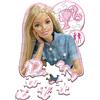 Trefl - Puzzle in Legno: Barbie, La più amata Barbie alla moda - 50 Pezzi, Puzzle ad Incastro Wooden Puzzle, Forme Irregolari, 10 Figure, Puzzle Moderno per Bambini dai 5 Anni