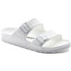 Birkenstock Arizona Eva White Ciabatta Gomma Due Fascioni Bianco