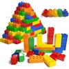 Cabeeskii Grandi blocchi da costruzione, 60 pezzi di grandi mattoncini da costruzione per 3-5 anni, compatibili con i blocchi da costruzione Duplo, giocattolo ideale per bambini dai 3 anni