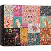 Elena Essex puzzle 2000 pezzi per adulti - Patchwork / Puzzle 2000 pezzi/puzzle per adulti 2000 / Puzzle Animali Uccelli Fiori/Puzzle Dimensione 98x76cm