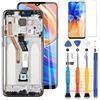 LADYSON Schermo per Xiaomi Redmi Note 8 PRO M1906G7I M1906G7G Sostituzione Schermo per Redmi Note 8 PRO LCD Display Touch Screen Digitalizzatore Assebmly Kit con Strumento(Nero con Cornice)