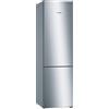 Bosch Serie 4 KGN392LDC frigorifero con congelatore Libera installazione 368 L D Acciaio inossidabile"