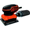 Black & Decker BLACK+DECKER Levigatrice Orbitale 220W da 1/4 di foglio KA450-QS