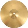 OFFSCH Cymbalo Hi-hat Ottone Da Crash Ride Per Batteristi Principianti e Professionisti Strumento Percussione Resistente e Versatile Dorato
