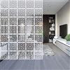 YHANEC Pannello Divisorio da Appendere, 12 pezzi Pareti Divisorie per Interni, Separe Paravento, Dividere Ambienti, Per la Decorazione di Casa, Camera, Ristorante, Hotel e Bar, 29 * 29cm, Bianco