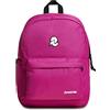 INVICTA CARLSON, Zaino Tasca Porta PC per Bambine e Ragazze, Tasca Porta Borraccia, Zaino Scuola, Viaggio & Tempo Libero, Rosa, 27 LT