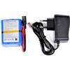 PACCO BATTERIA LITIO 12 VOLT 7000mAh 7Ah 12V RICARICABILE 75x60x40mm F3C2